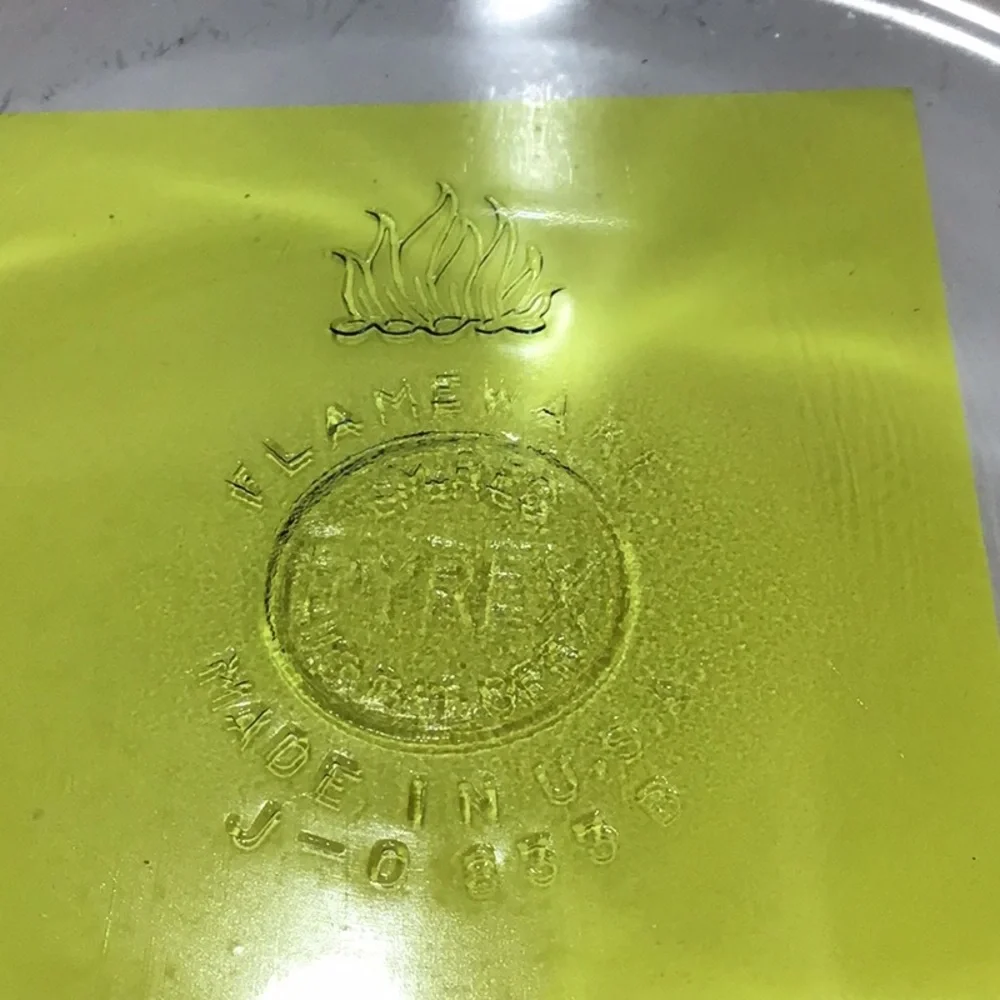 1930’s PYREX Blue Flameware # 833 EUC